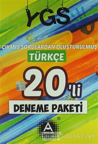 YGS Türkçe 20'li Deneme Paketi - Kolektif- | Yeni ve İkinci El Ucuz Ki