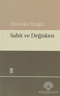 Sabit ve Değişken