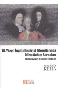18. Yüzyıl İngiliz Empirist Filozoflarında Dil ve Anlam Sorunları
