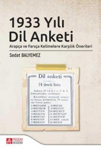 1933 Yılı Dil Anketi; Arapça ve Farsça Kelimelere Karşılık Önerileri