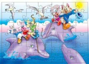 3 ü 1 Arada Yapboz-Adet