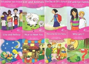 4. Sınıf İngilizce CD'li Kitaplar Serisi (8 Kitap+1 CD)