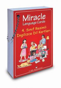 4. Sınıf Resimli İngilizce Dil Kartları (Miracle Language Cards)