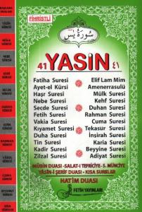 41 Yasin [Arapça-Fihristli] (Orta Boy-Yeşil) (Brd)