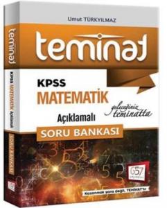 657 KPSS Teminat Matematik Açıklamalı Soru Bankası