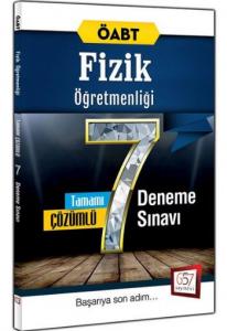 657 ÖABT Fizik Öğretmenliği Tamamı Çözümlü 7 Deneme Sınavı -YENİ