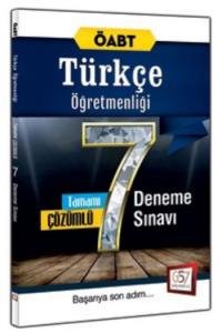 657 ÖABT Türkçe Öğretmenliği Tamamı Çözümlü 7 Deneme Sınavı-YENİ
