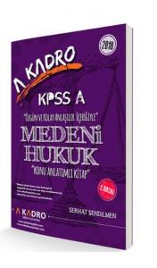 A Kadro KPSS A Medeni Hukuk Konu Anlatımlı 2018