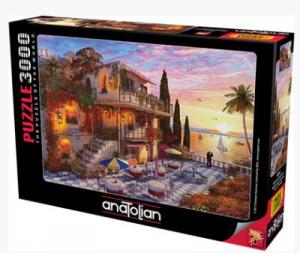 Akdenizde Romantizm (Puzzle 3000) 4911