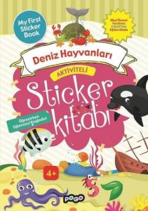 Aktiviteli Sticker Kitabı-Deniz Hayvanları