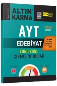Altın Karma 2020 AYT 12. Sınıf 1. Dönem Edebiyat Konu Konu Çıkmış Sorular-YENİ