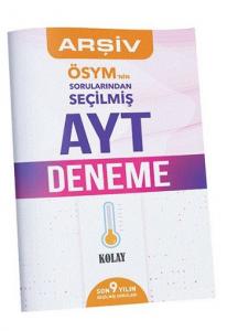 Arşiv ÖSYMnin Sorularından Seçilmiş AYT Kolay Deneme Sınavı 2020-YENİ