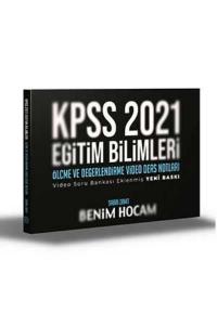 2021 KPSS Eğitim Bilimleri Ölçme ve Değerlendirme Video Ders Notları Benim Hocam Yayınları