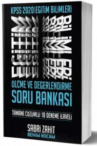 2020 KPSS Eğitim Bilimleri Ölçme ve Değerlendirme Soru Bankası Benim Hocam Yayınları