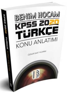 2020 KPSS Türkçe Konu Anlatımı Benim Hocam Yayınları