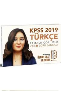 Benim Hocam KPSS Türkçe Tamamı Çözümlü Video Soru Bankası-YENİ