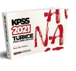2021 KPSS Türkçe Video Ders Notları Benim Hocam Yayınları