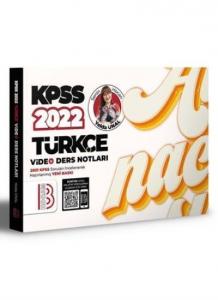 2022 KPSS Türkçe Video Ders Notlar