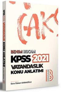 2021 KPSS Vatandaşlık Konu Anlatımı Benim Hocam Yayınları