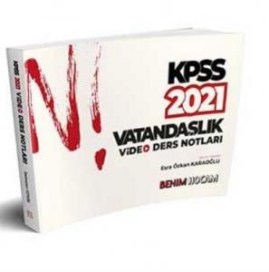2021 KPSS Vatandaşlık Video Ders Notları Benim Hocam Yayınları