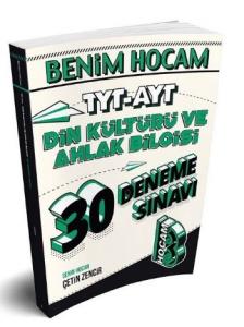 Benim TYT-AYT Din Kültürü ve Ahlak Bilgisi 30 Deneme Sınavı 2020-YENİ
