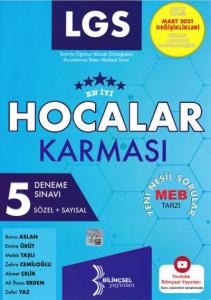 Bilinçsel LGS En İyi Hocalar Karması 5 Deneme Sınavı 2021-YENİ