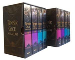 Binbirgece Masalları - 4 Kitap Kutulu - Ciltli