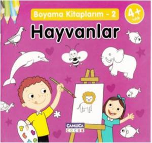 Hayvanlar; Boyama Kitaplarım 2