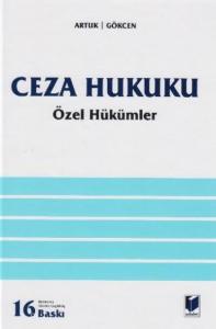 Ceza Hukuku Özel Hükümler Ciltli