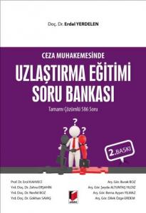 Ceza Muhakemesinde Uzlaştırma Eğitimi Soru Bankası
