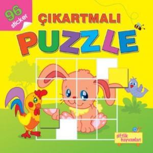 Çıkartmalı Puzle-Çiftlik Hayvanları