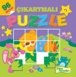 Çıkartmalı Puzle-Orman Hayvanları