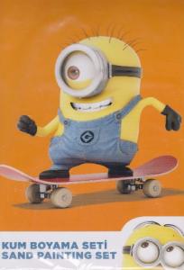 Çılgın Hırsız Mınıon Made Kum Boyama Seti PK-47