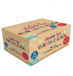 Çocuklar İçin Kuranı Kerim (30 Kitaplık Set); 1-30. Cüzler