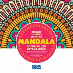Mandala Çocuklar İçin Boyama Kitabı