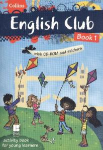 Collins English Club Book 1; Çıkartmalı ve CD'li