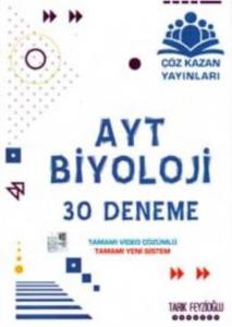 Çöz Kazan Yayınları AYT Biyoloji 30' lu Deneme Video Çözümlü Çöz Kazan