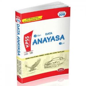 Data KPSS  Anayasa Konu Anlatımlı 2018