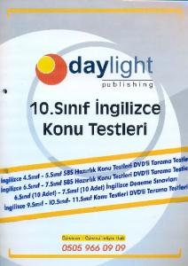 Daylight 10. Sınıf İngilizce Konu Testleri