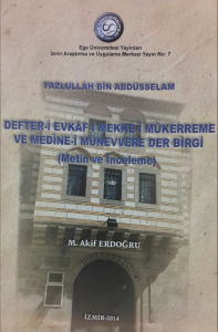 Defter-i Efkặf-ı Mekke-i Mükerreme ve Medine-i Münevvere Der Birgi