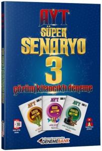 DenemeBank AYT Süper Senaryo 3 - Çözüm Kitapçıklı Deneme 2021 YENİ