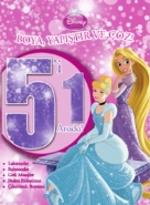 Disney Prensesler  5'i 1 Arada; Boya Yapıştır Çöz
