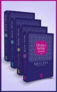 Divan-ı Kebir - Seçmeler (4 Cilt, Takım)
