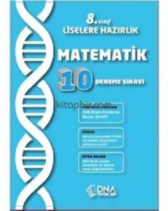 DNA 8. Sınıf Matemetik 10 lu Deneme Sınavı-YENİ