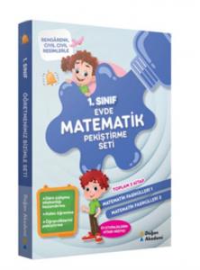 Doğan Akademi 1. Sınıf Evde Matematik Pekiştirme Seti-YENİ