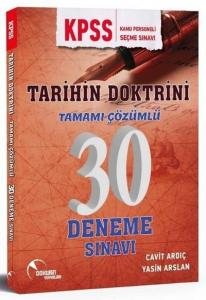 Doktrin KPSS Tarihin Doktrini Tamamı Çözümlü 30 Deneme Sınavı-YENİ