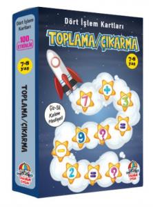 Dört İşlem Kartları-Toplama-Çıkarma 7-8 Yaş
