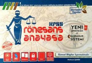 Dörttedört KPSS KPSS Rönesans Anayasa Kitabı