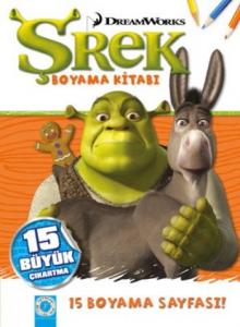 Dreamworks Şrek Boyama Kitabı
