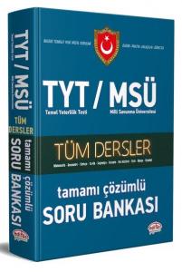 Editör TYT-MSÜ Tüm Dersler Çözümlü Soru Bankası-YENİ